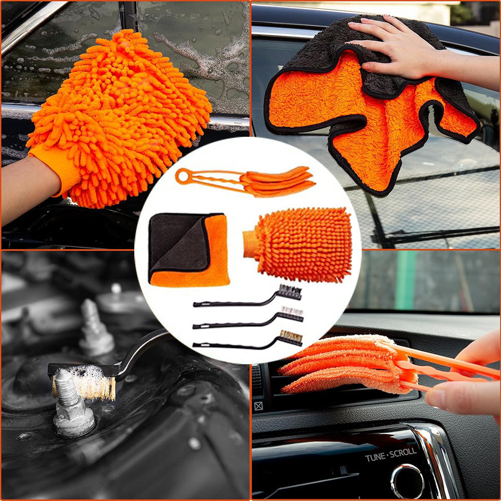 20-dielna súprava na čistenie a starostlivosť o vonkajšie a vnútorné povrchy vozidla-1