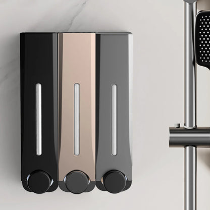 500ML soap dispenser wall mounted manual press soap box hand soap bottle large capacity shampoo shower gel bottle