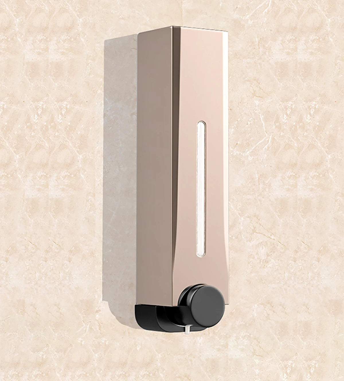 500ML soap dispenser wall mounted manual press soap box hand soap bottle large capacity shampoo shower gel bottle