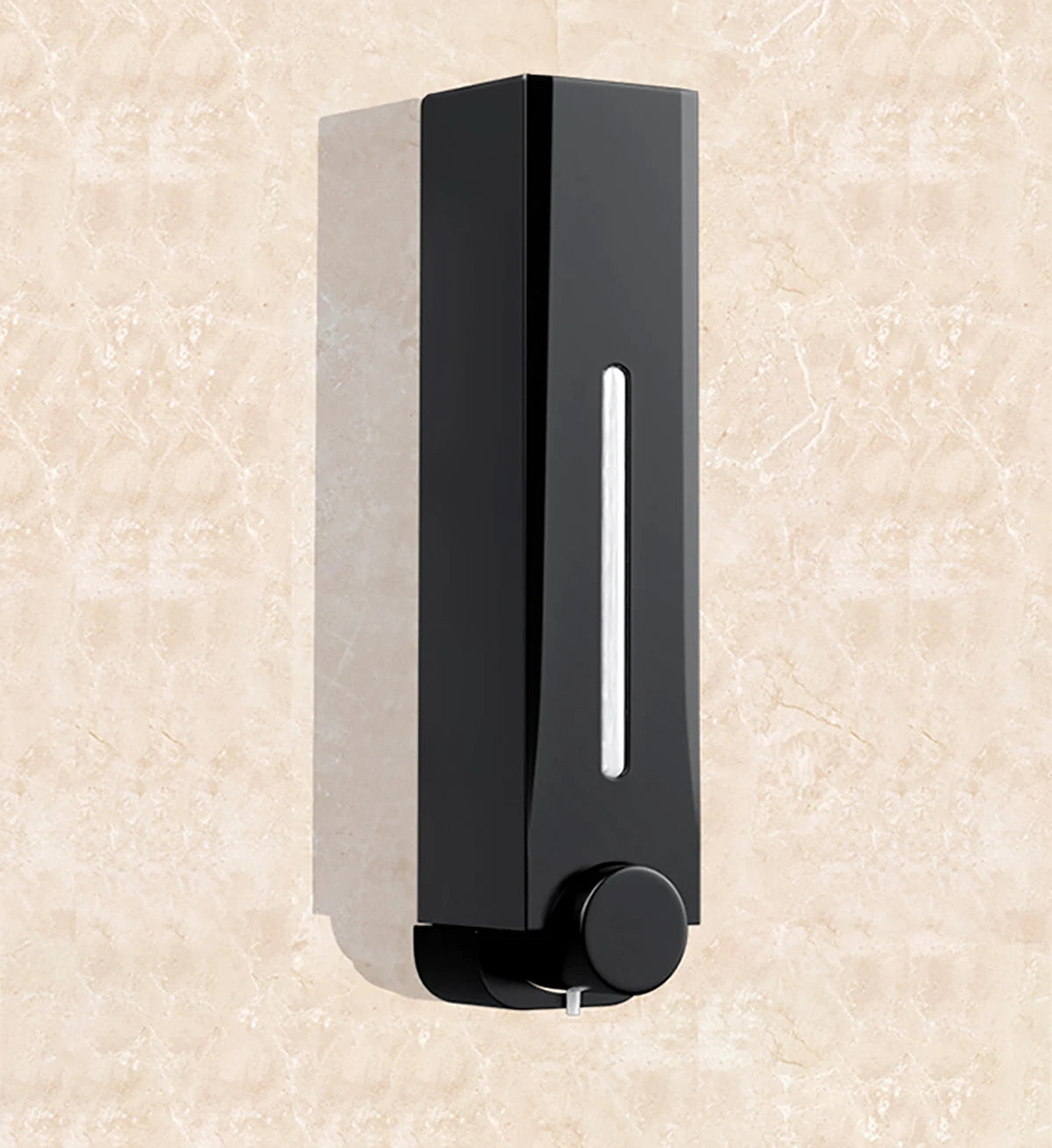 500ML soap dispenser wall mounted manual press soap box hand soap bottle large capacity shampoo shower gel bottle