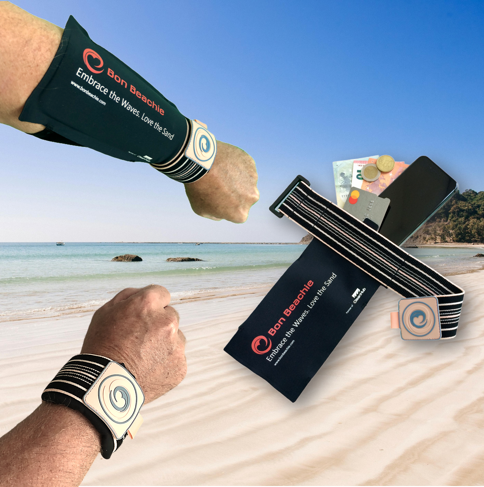 The Watertight Wristband Phone Pouch - Limited introductory offer: $9.95/unit (min 10 pcs) - stock ready now!-0