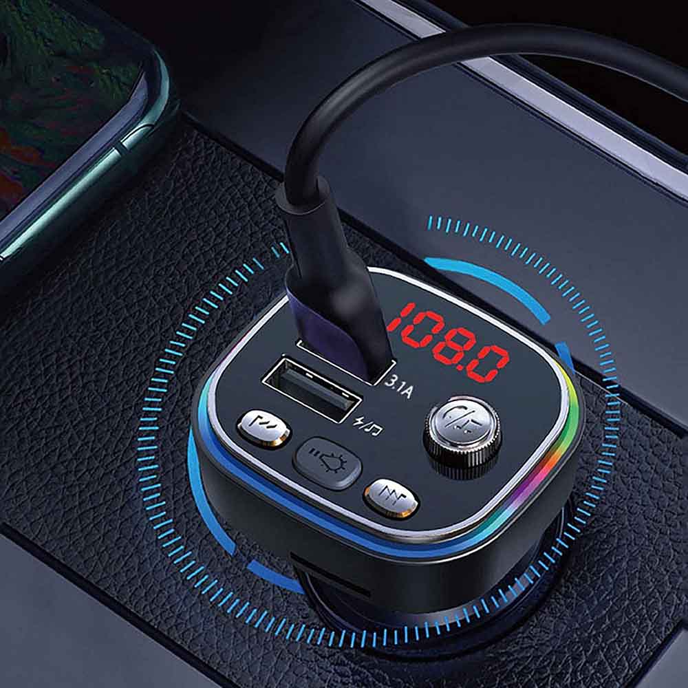 Multifunkčný transmitter do auta-4